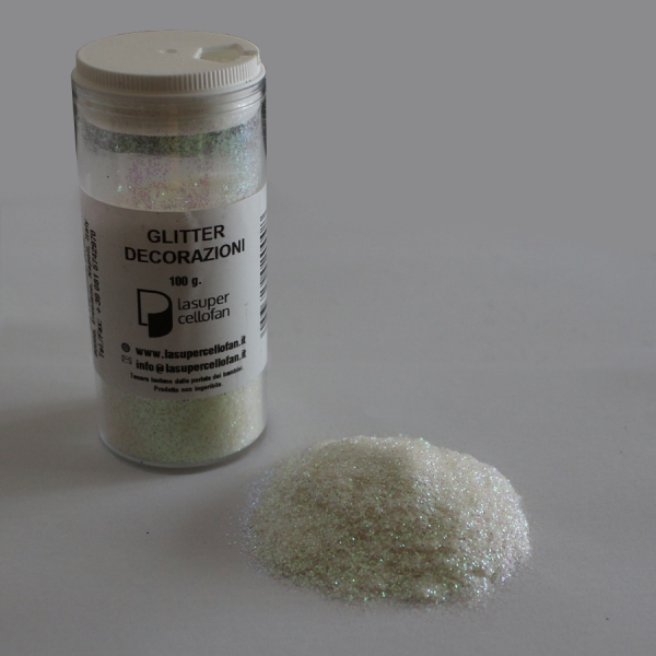 Glitter in poliestere Iride - Decorazioni - Cosmetica - Vernici